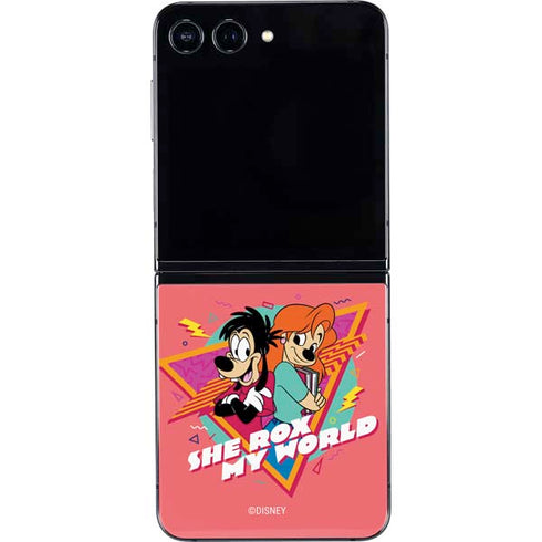 Disney She Rox My World Galaxy Z Flip5 5G Skin